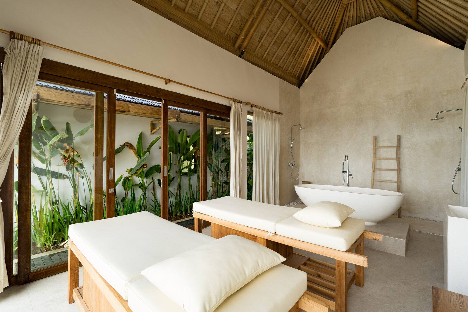 The spa room at Maison Ulu Satu.